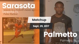 Matchup: Sarasota  vs. Palmetto  2017