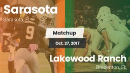 Matchup: Sarasota  vs. Lakewood Ranch  2017