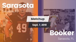 Matchup: Sarasota  vs. Booker  2018