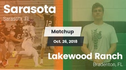 Matchup: Sarasota  vs. Lakewood Ranch  2018
