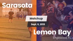Matchup: Sarasota  vs. Lemon Bay  2019