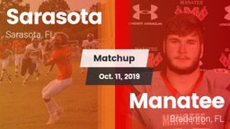 Matchup: Sarasota  vs. Manatee  2019