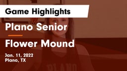 Plano Senior  vs Flower Mound  Game Highlights - Jan. 11, 2022