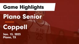 Plano Senior  vs Coppell  Game Highlights - Jan. 13, 2023