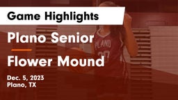Plano Senior  vs Flower Mound  Game Highlights - Dec. 5, 2023