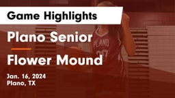 Plano Senior  vs Flower Mound Game Highlights - Jan. 16, 2024
