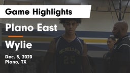 Plano East  vs Wylie  Game Highlights - Dec. 5, 2020