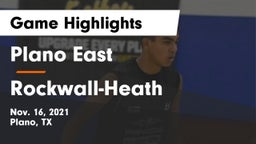 Plano East  vs Rockwall-Heath  Game Highlights - Nov. 16, 2021