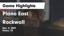 Plano East  vs Rockwall  Game Highlights - Dec. 5, 2023