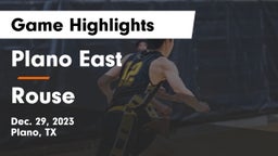 Plano East  vs Rouse  Game Highlights - Dec. 29, 2023