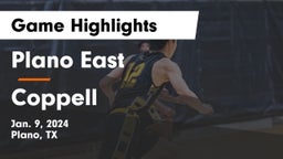 Plano East  vs Coppell  Game Highlights - Jan. 9, 2024