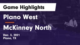 Plano West  vs McKinney North  Game Highlights - Dec. 3, 2021