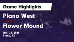 Plano West  vs Flower Mound  Game Highlights - Jan. 24, 2023