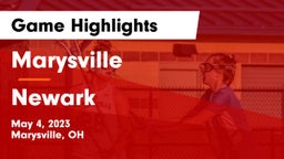 Marysville  vs Newark  Game Highlights - May 4, 2023