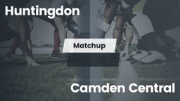Matchup: Huntingdon High vs. Camden Central  - Camden Lions Football 2016