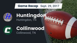 Recap: Huntingdon  vs. Collinwood  2017