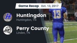 Recap: Huntingdon  vs. Perry County  2017