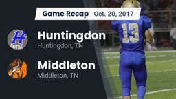 Recap: Huntingdon  vs. Middleton  2017