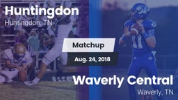 Matchup: Huntingdon High vs. Waverly Central  2018