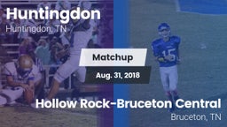 Matchup: Huntingdon High vs. Hollow Rock-Bruceton Central  2018