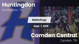 Matchup: Huntingdon High vs. Camden Central  2018