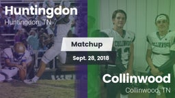 Matchup: Huntingdon High vs. Collinwood  2018