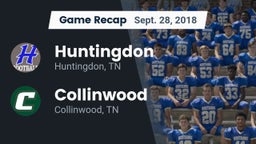 Recap: Huntingdon  vs. Collinwood  2018