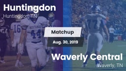Matchup: Huntingdon High vs. Waverly Central  2019