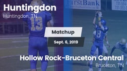 Matchup: Huntingdon High vs. Hollow Rock-Bruceton Central  2019