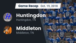 Recap: Huntingdon  vs. Middleton  2018