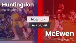 Matchup: Huntingdon High vs. McEwen  2019