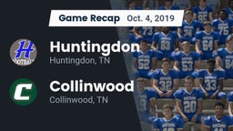 Recap: Huntingdon  vs. Collinwood  2019