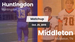 Matchup: Huntingdon High vs. Middleton  2019