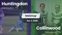 Matchup: Huntingdon High vs. Collinwood  2020