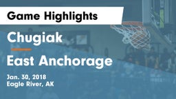 Chugiak  vs East Anchorage  Game Highlights - Jan. 30, 2018
