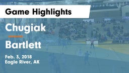 Chugiak  vs Bartlett  Game Highlights - Feb. 3, 2018