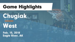Chugiak  vs West  Game Highlights - Feb. 15, 2018