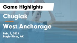 Chugiak  vs West Anchorage  Game Highlights - Feb. 2, 2021