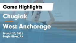 Chugiak  vs West Anchorage  Game Highlights - March 20, 2021