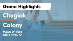 Chugiak  vs Colony  Game Highlights - March 29, 2021