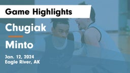 Chugiak  vs Minto Game Highlights - Jan. 12, 2024
