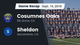 Recap: Cosumnes Oaks  vs. Sheldon  2018