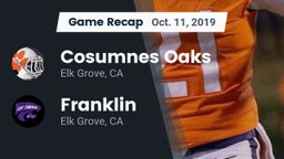 Recap: Cosumnes Oaks  vs. Franklin  2019