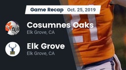Recap: Cosumnes Oaks  vs. Elk Grove  2019
