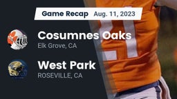 Recap: Cosumnes Oaks  vs. West Park  2023
