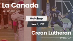 Matchup: La Canada High vs. Crean Lutheran  2017