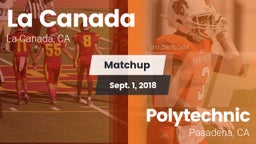 Matchup: La Canada High vs. Polytechnic  2018
