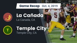 Recap: La Cañada  vs. Temple City  2019