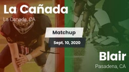 Matchup: La Canada High vs. Blair  2020
