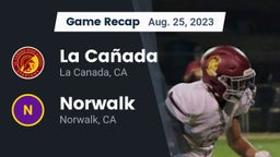 Recap: La Cañada  vs. Norwalk  2023